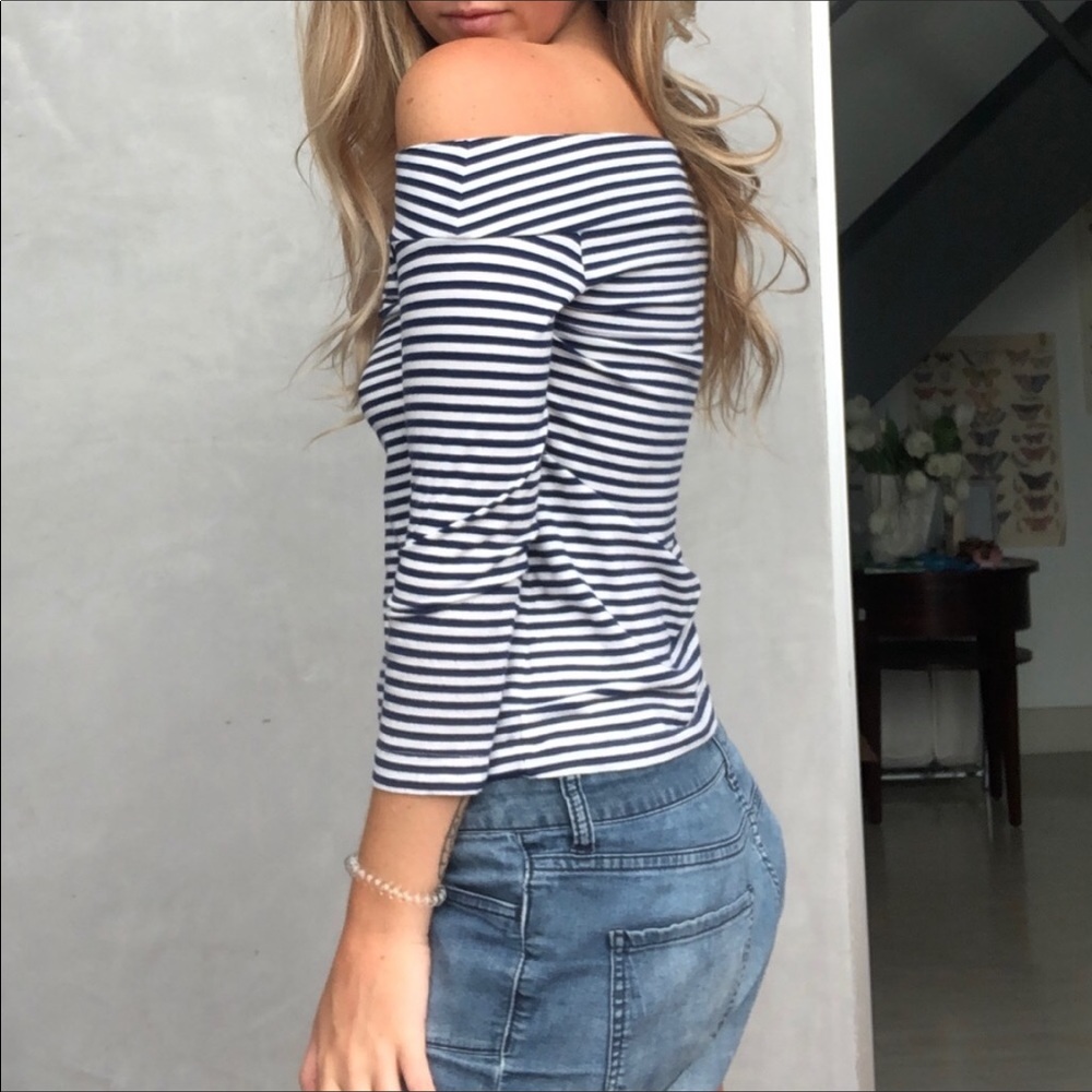 Ann Taylor Off Shoulder Blouse
